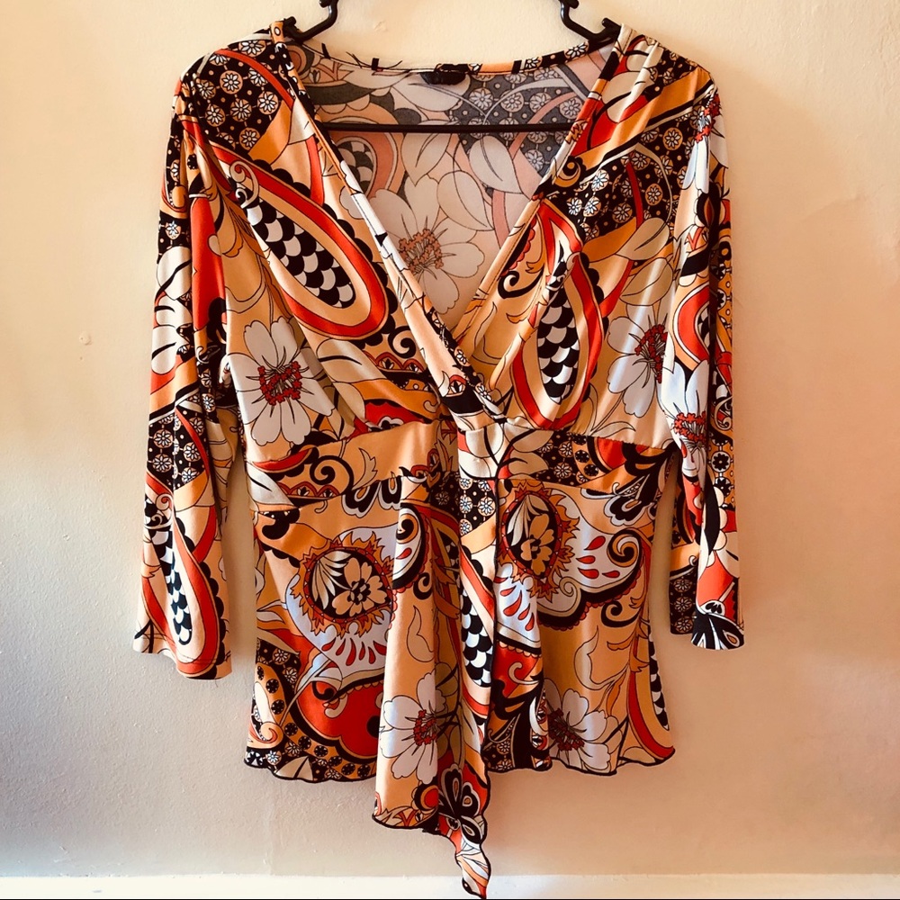 Retro oversized top